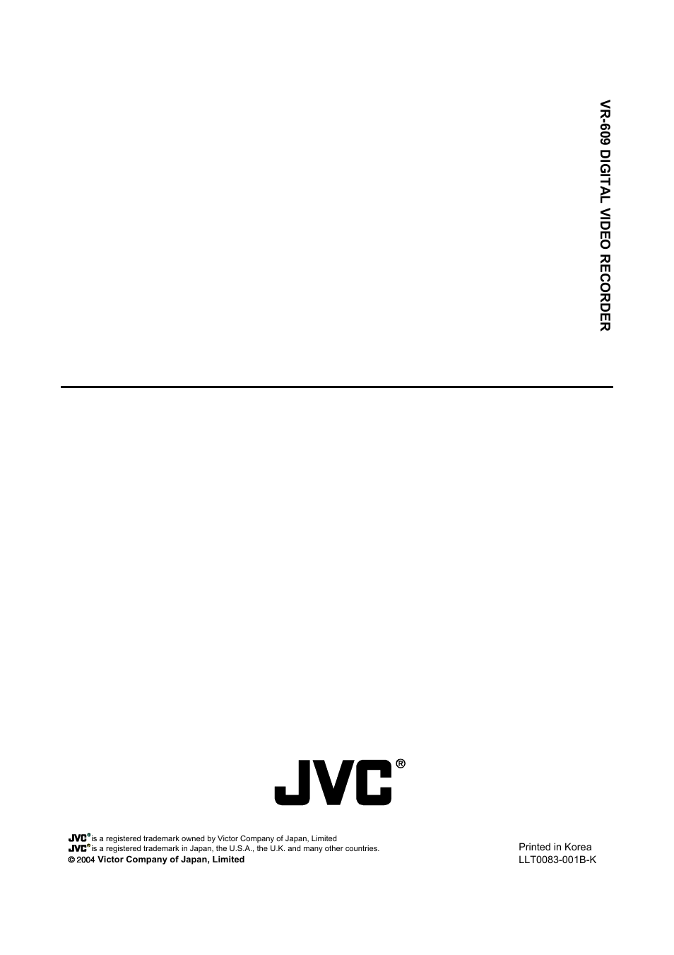 JVC VR-609 User Manual | Page 102 / 102