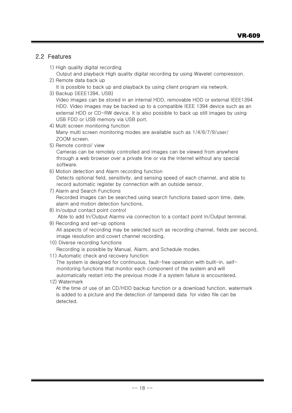 JVC VR-609 User Manual | Page 18 / 102