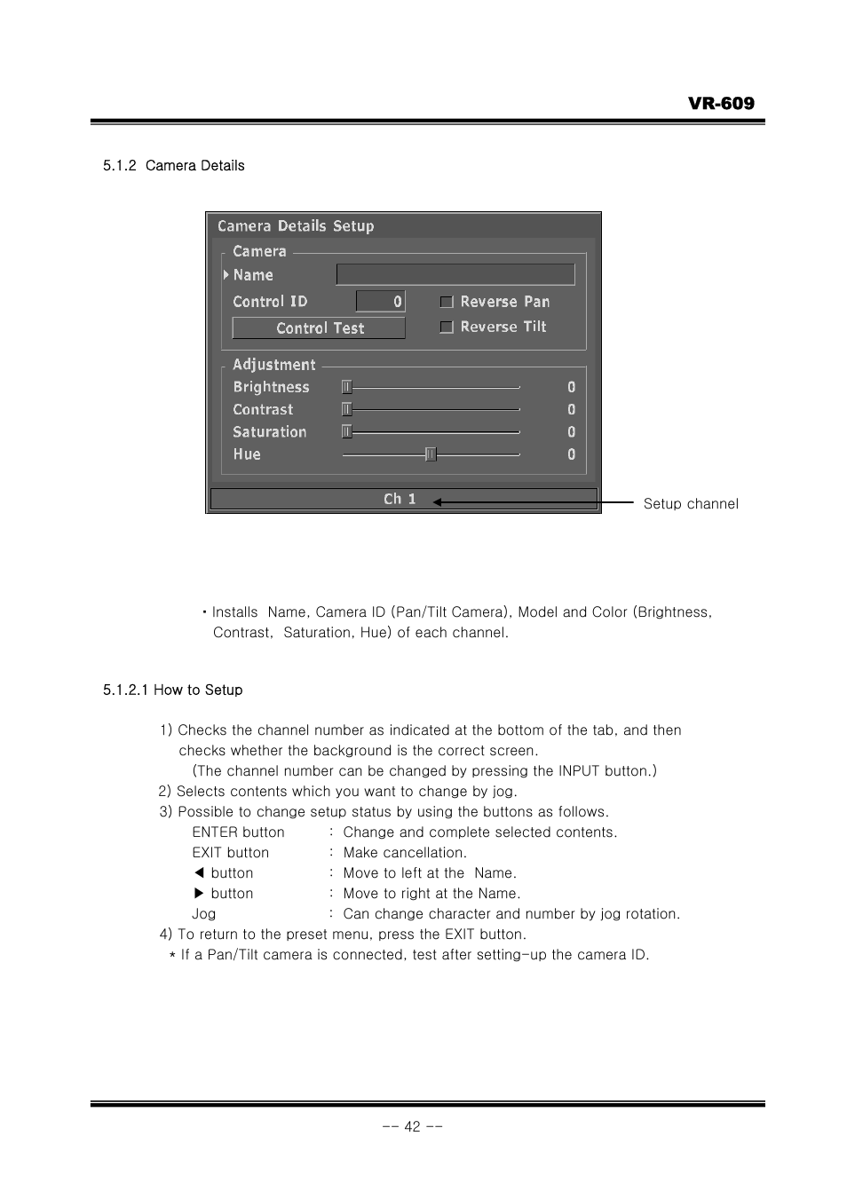 JVC VR-609 User Manual | Page 42 / 102