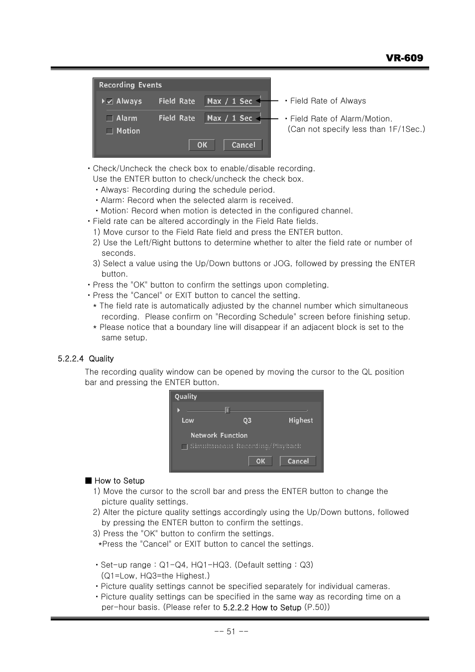 JVC VR-609 User Manual | Page 51 / 102