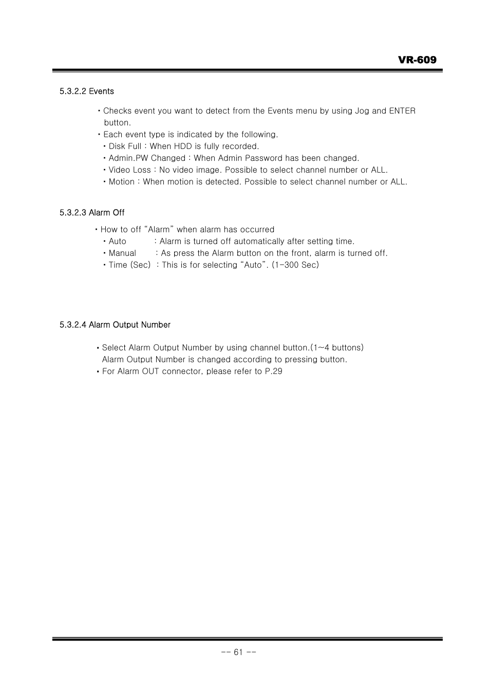 JVC VR-609 User Manual | Page 61 / 102