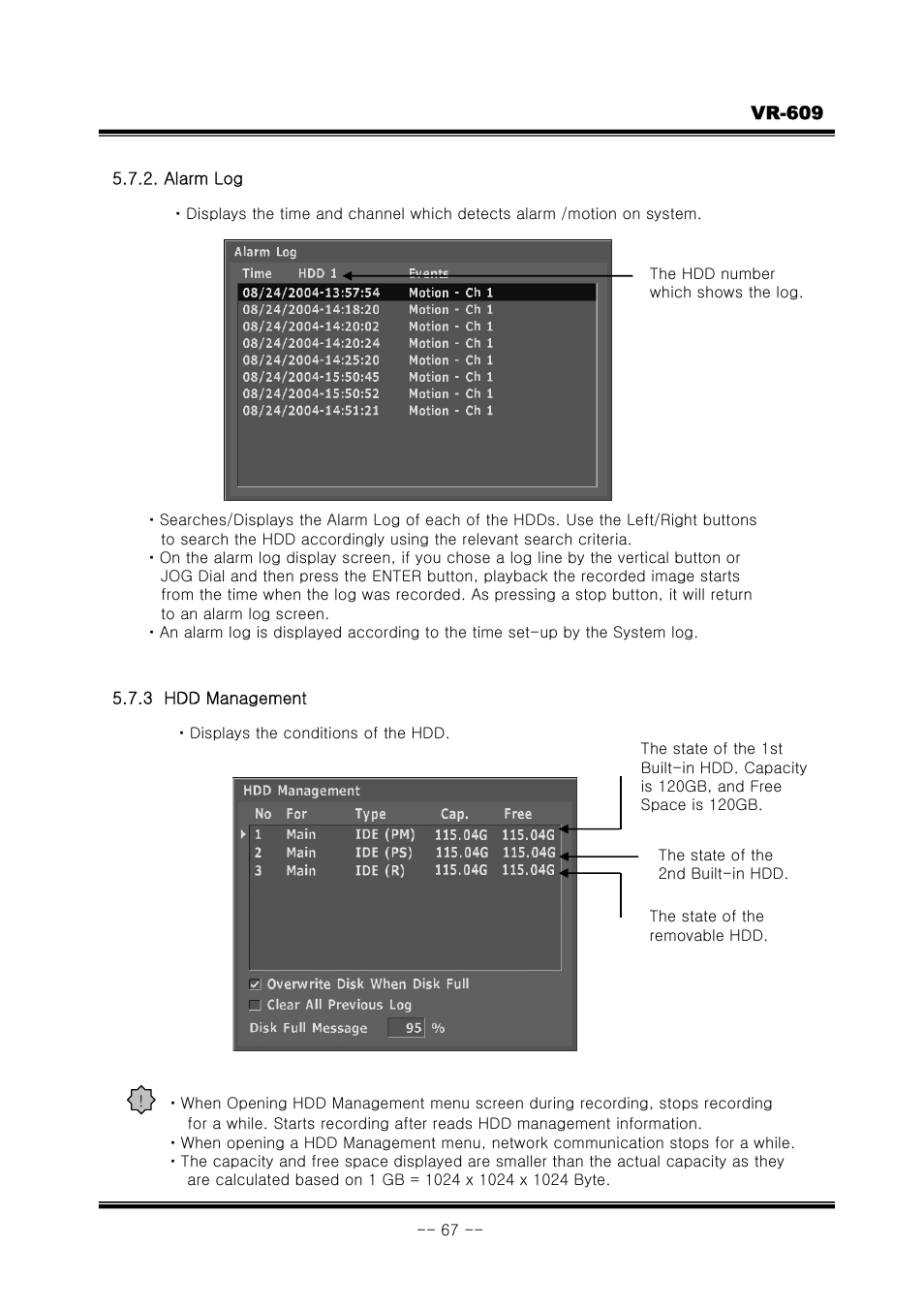 JVC VR-609 User Manual | Page 67 / 102
