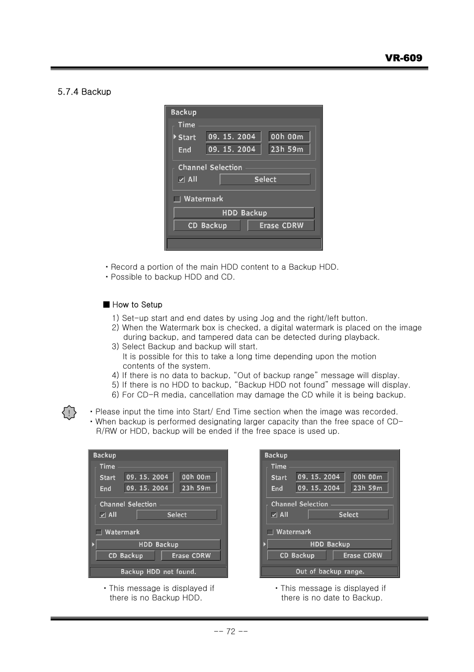 JVC VR-609 User Manual | Page 72 / 102