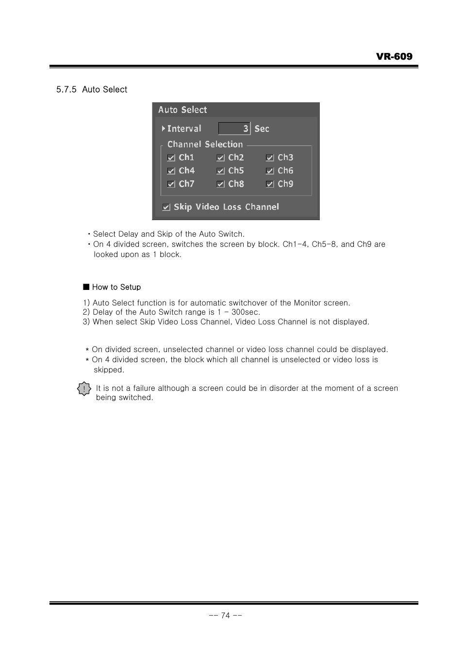 JVC VR-609 User Manual | Page 74 / 102