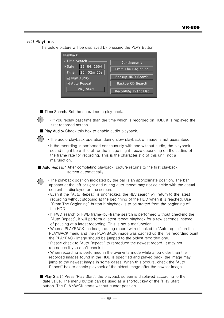 JVC VR-609 User Manual | Page 88 / 102