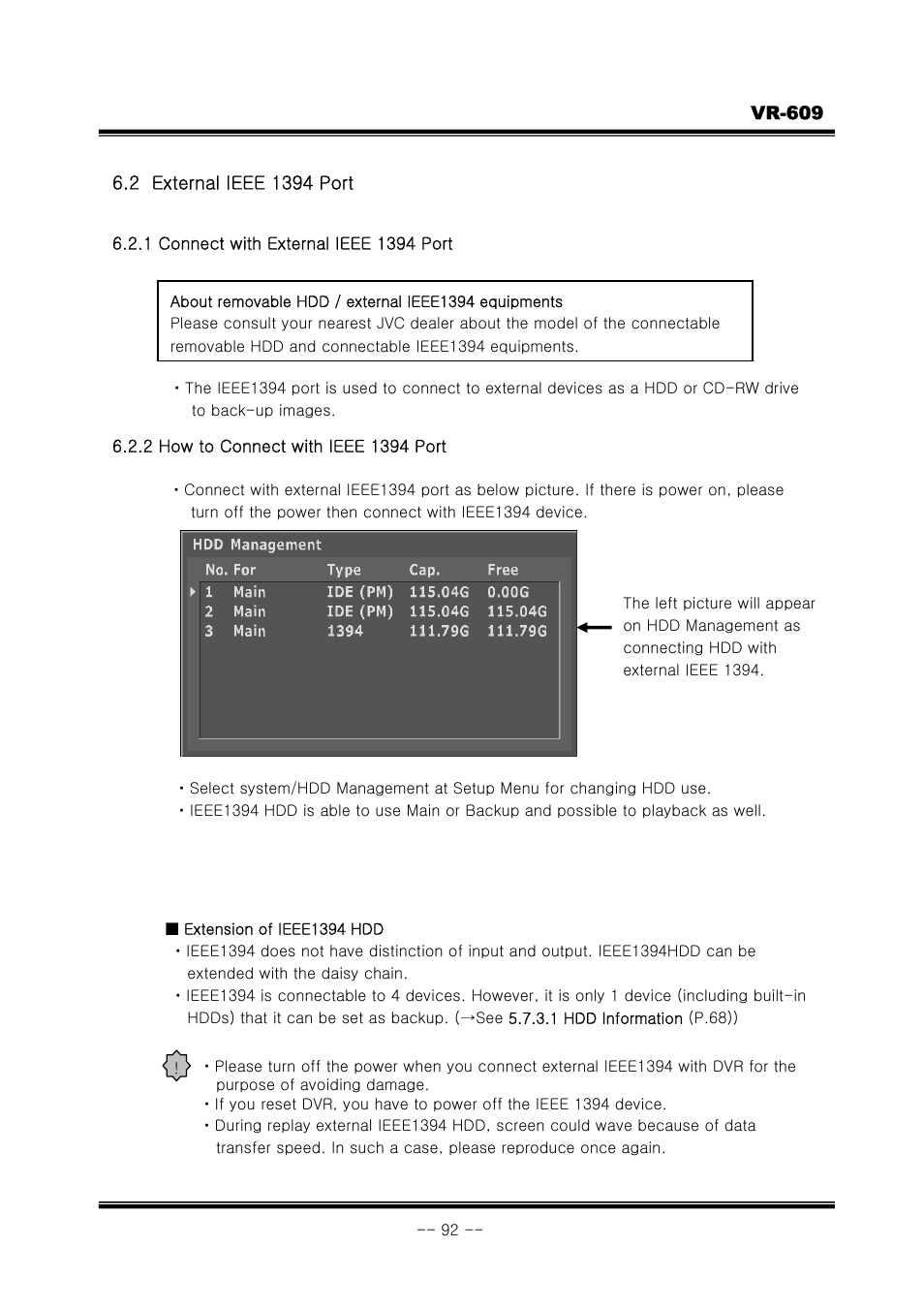 JVC VR-609 User Manual | Page 92 / 102