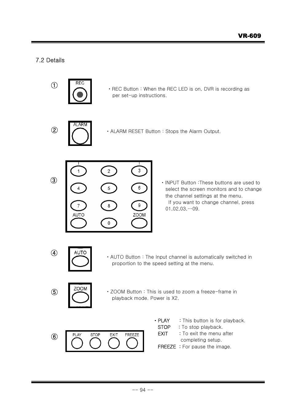 JVC VR-609 User Manual | Page 94 / 102
