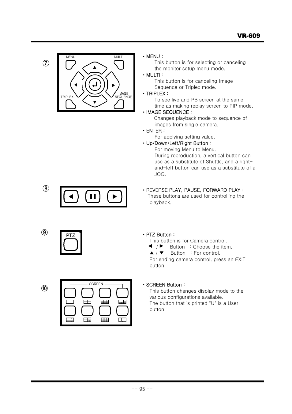 JVC VR-609 User Manual | Page 95 / 102