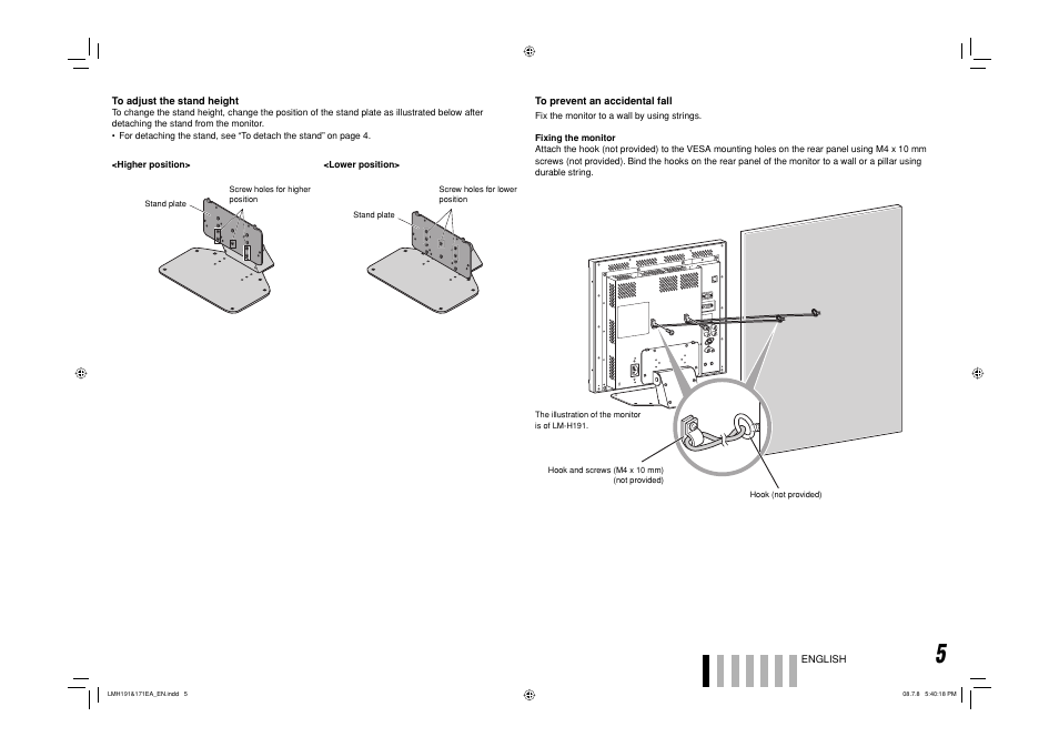 JVC LM-H171 User Manual | Page 6 / 18