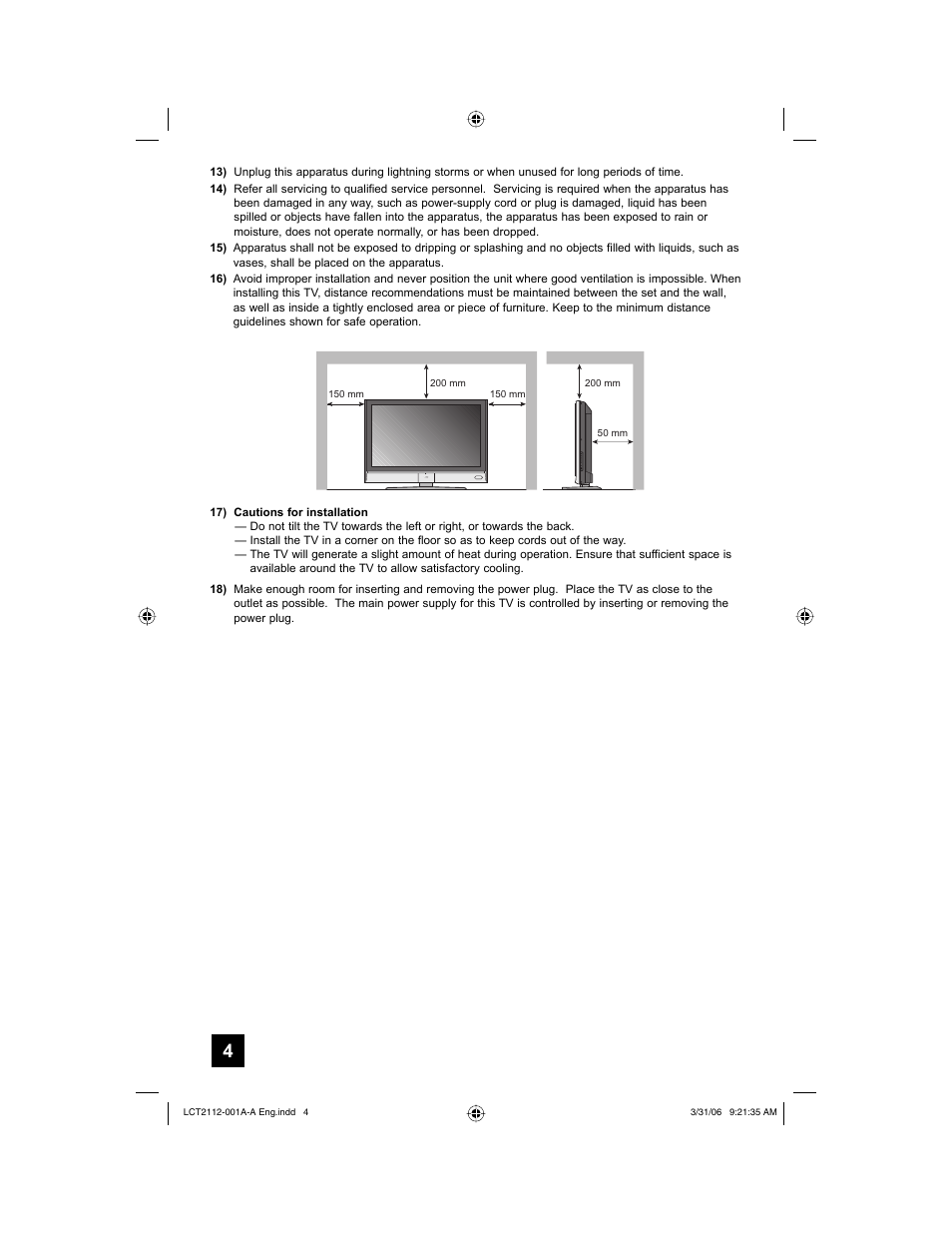 JVC 0306TNH-II-IM User Manual | Page 4 / 80