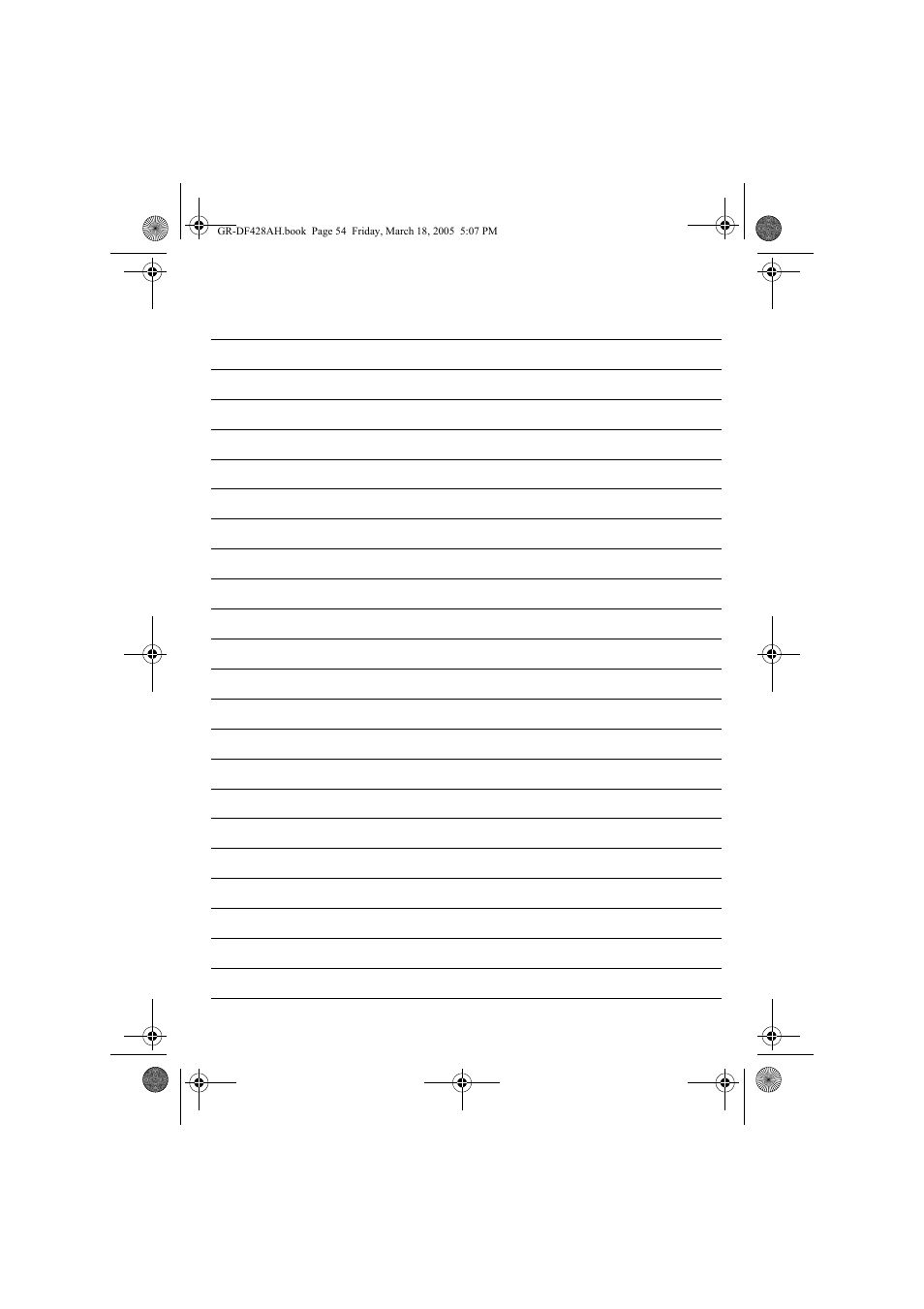 JVC GR-DF428 User Manual | Page 54 / 56