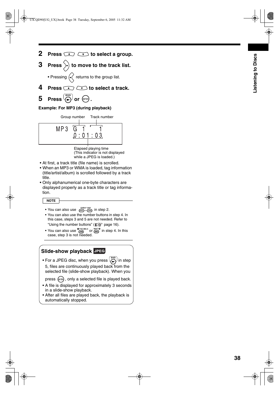 JVC UXQD90S User Manual | Page 99 / 116