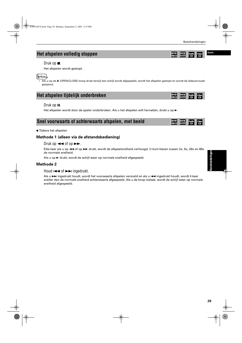 JVC XV-FA90BK User Manual | Page 31 / 40