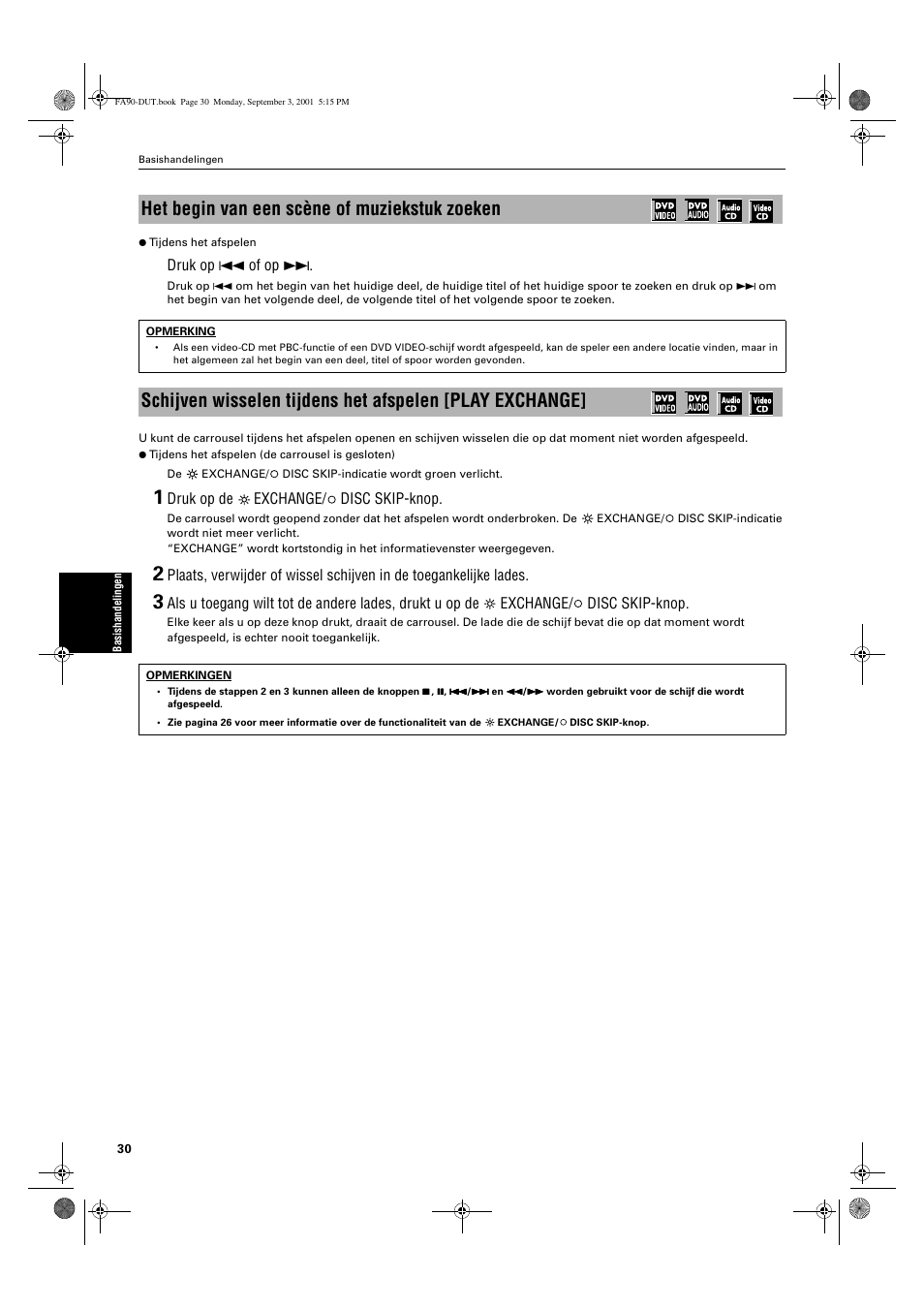 Het begin van een scène of muziekstuk zoeken | JVC XV-FA90BK User Manual | Page 32 / 40