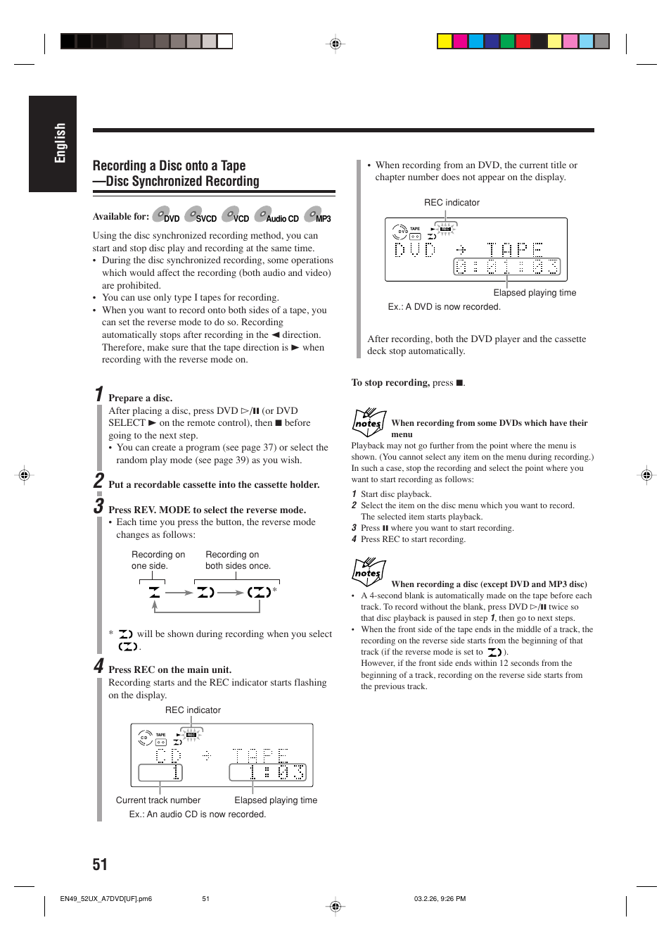 English | JVC 0303MWMMDWJEM User Manual | Page 54 / 76