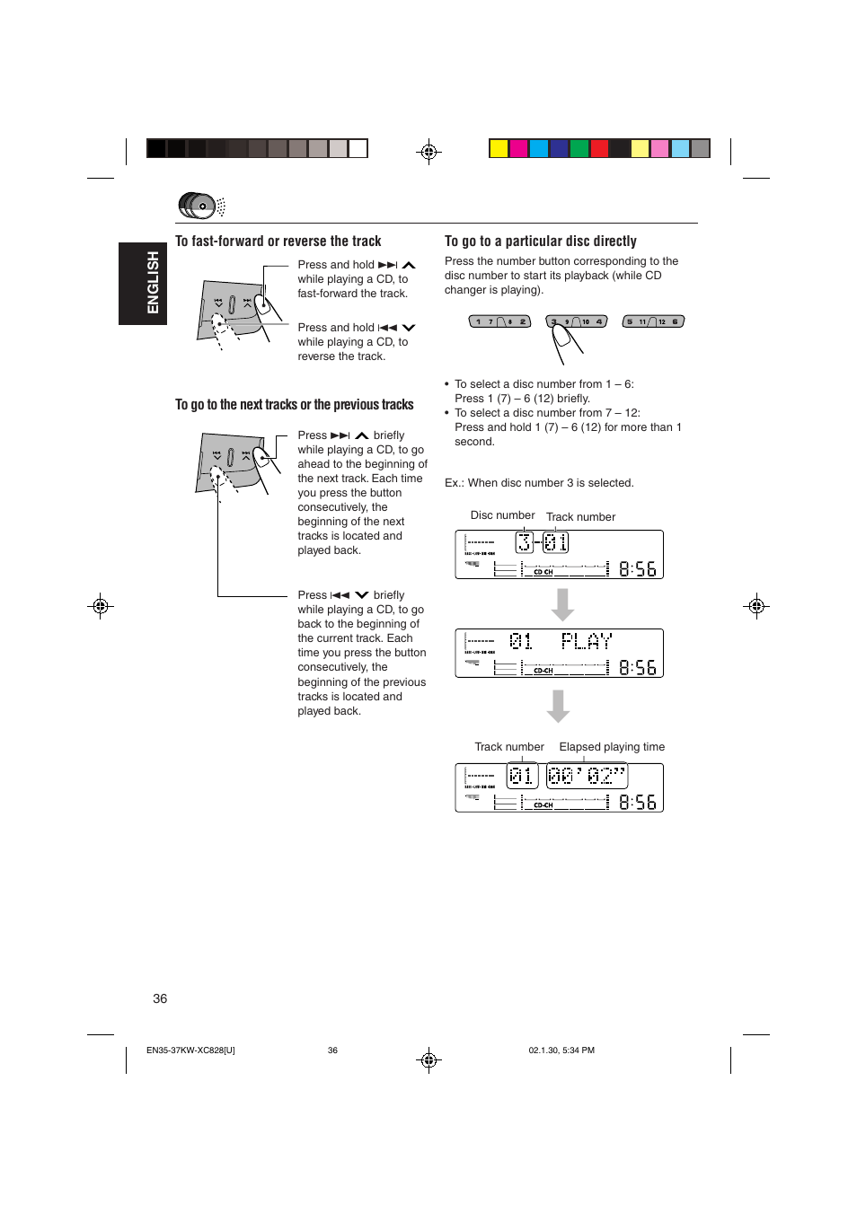 JVC KW-XC828 User Manual | Page 36 / 44