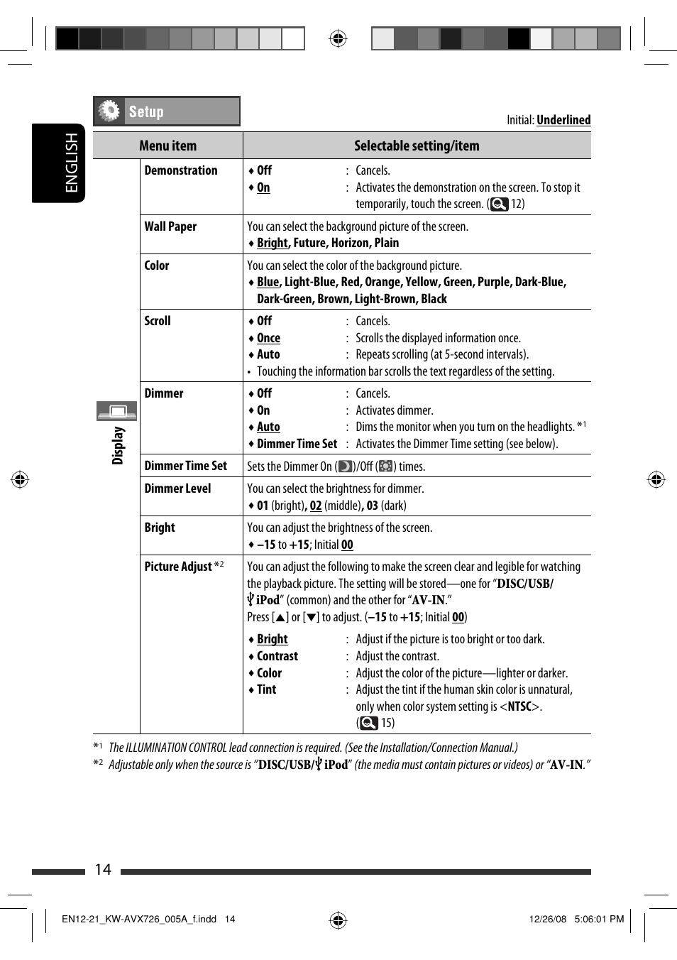 14 english | JVC GET0602-001A User Manual | Page 160 / 362