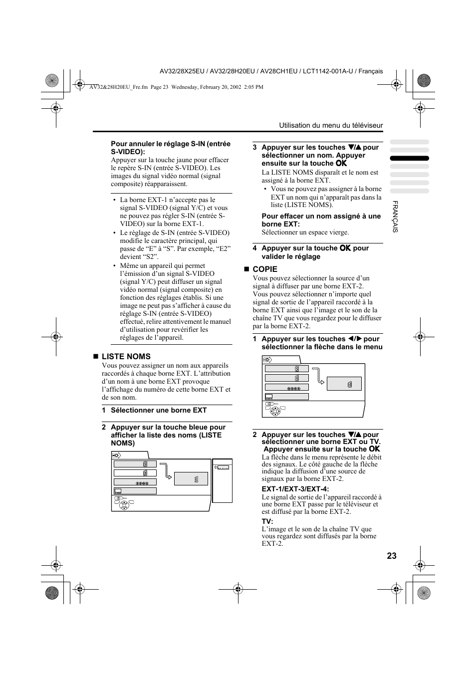 JVC AV28CH1EU User Manual | Page 117 / 327