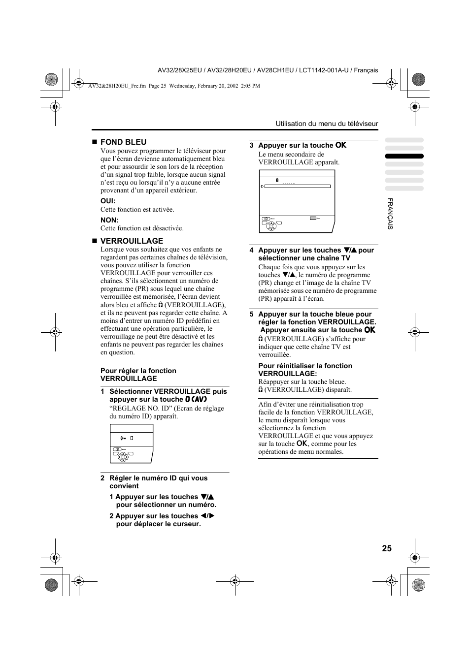 JVC AV28CH1EU User Manual | Page 119 / 327
