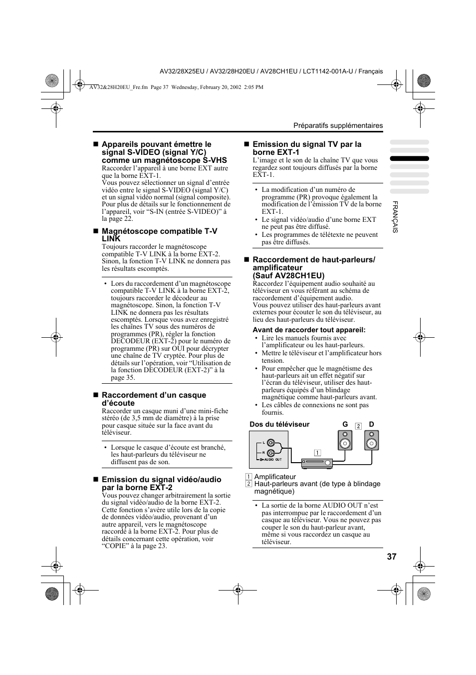 JVC AV28CH1EU User Manual | Page 131 / 327