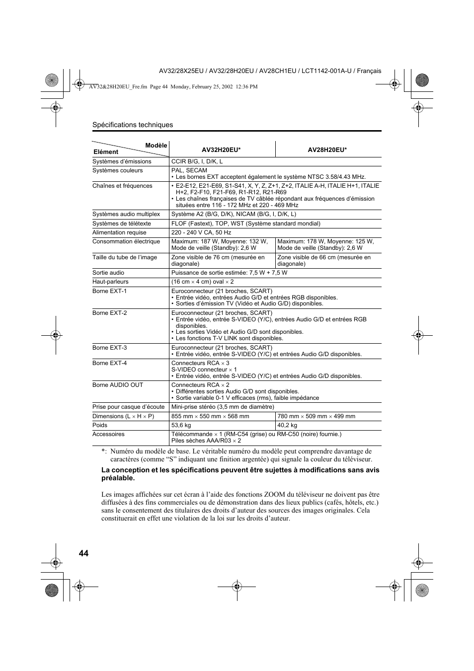 JVC AV28CH1EU User Manual | Page 138 / 327
