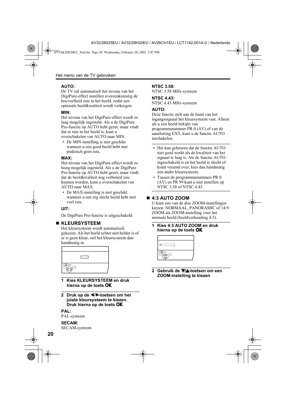 JVC AV28CH1EU User Manual | Page 160 / 327
