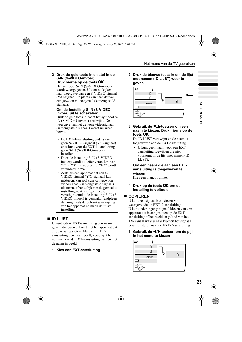 JVC AV28CH1EU User Manual | Page 163 / 327
