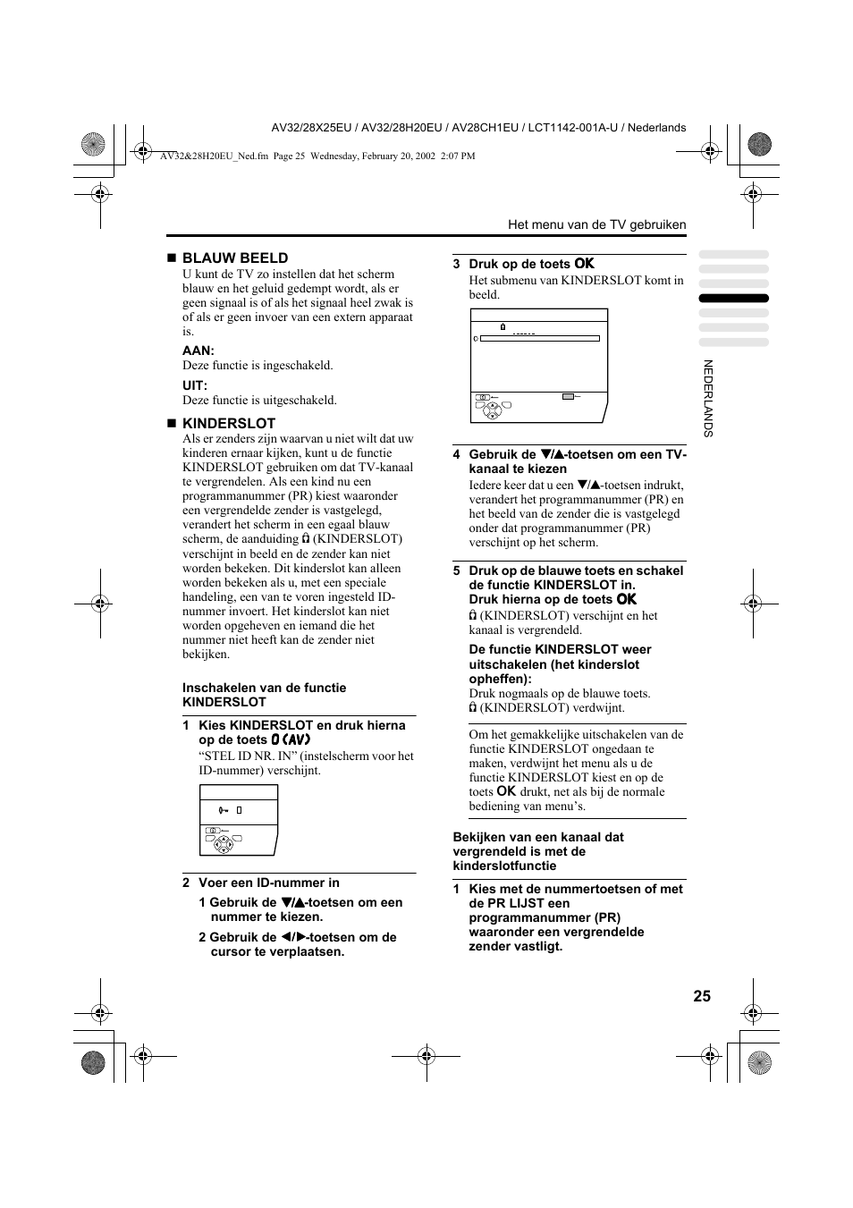 JVC AV28CH1EU User Manual | Page 165 / 327