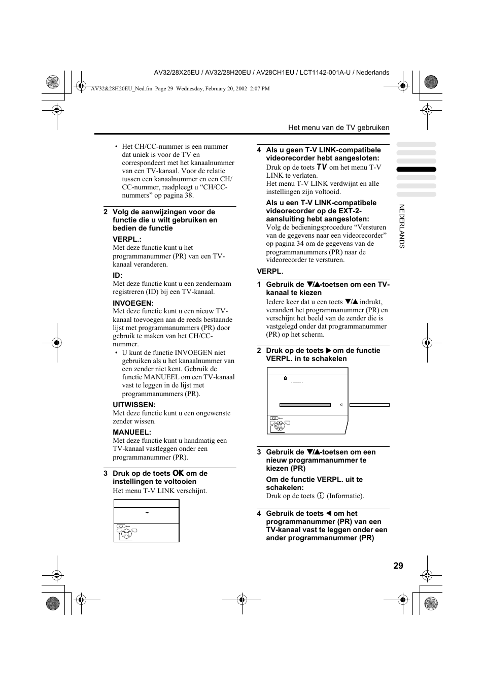 JVC AV28CH1EU User Manual | Page 169 / 327