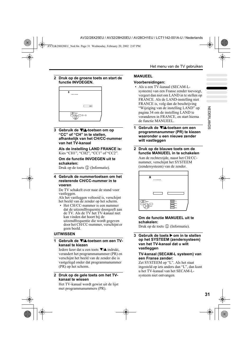 JVC AV28CH1EU User Manual | Page 171 / 327