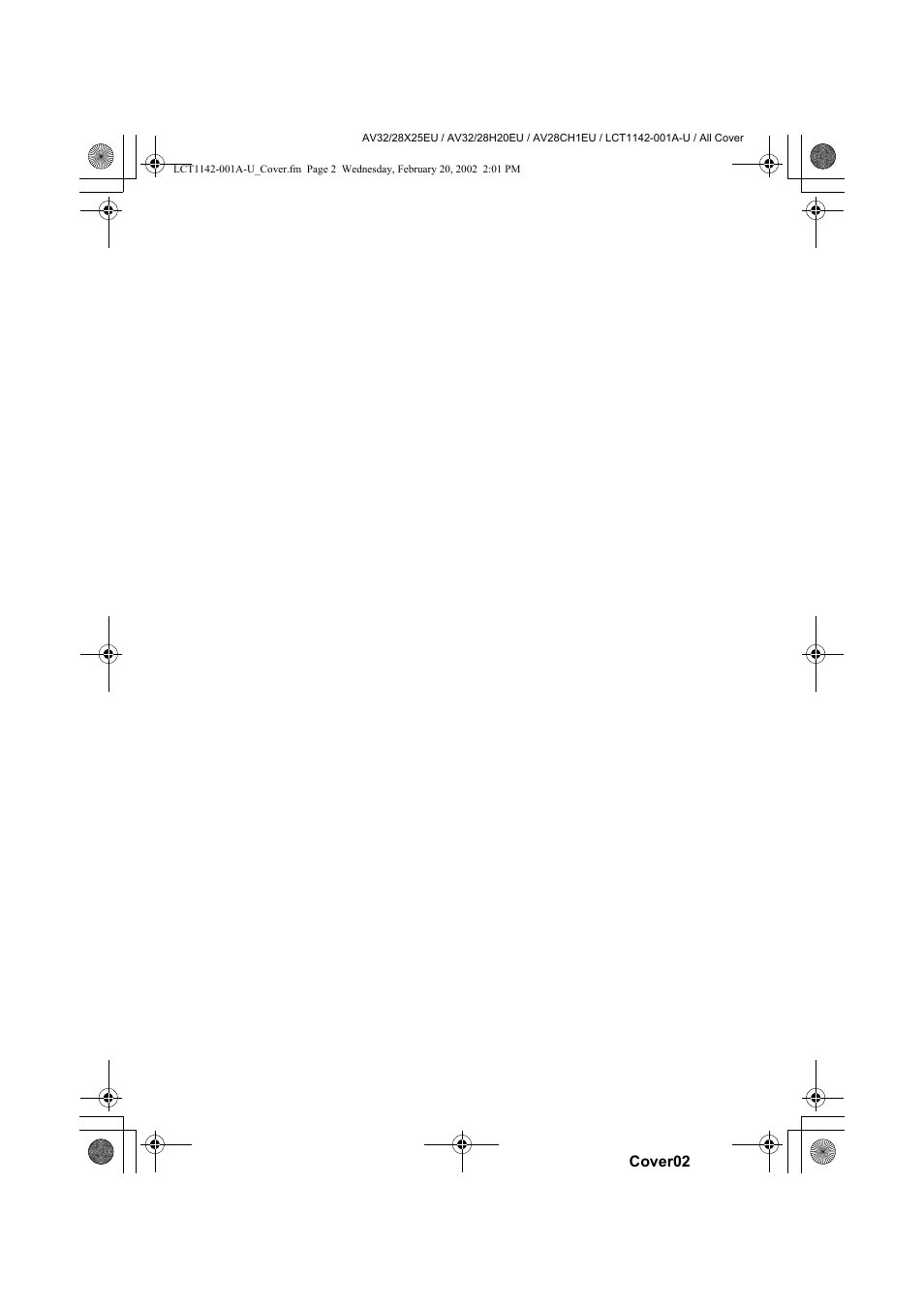 JVC AV28CH1EU User Manual | Page 2 / 327