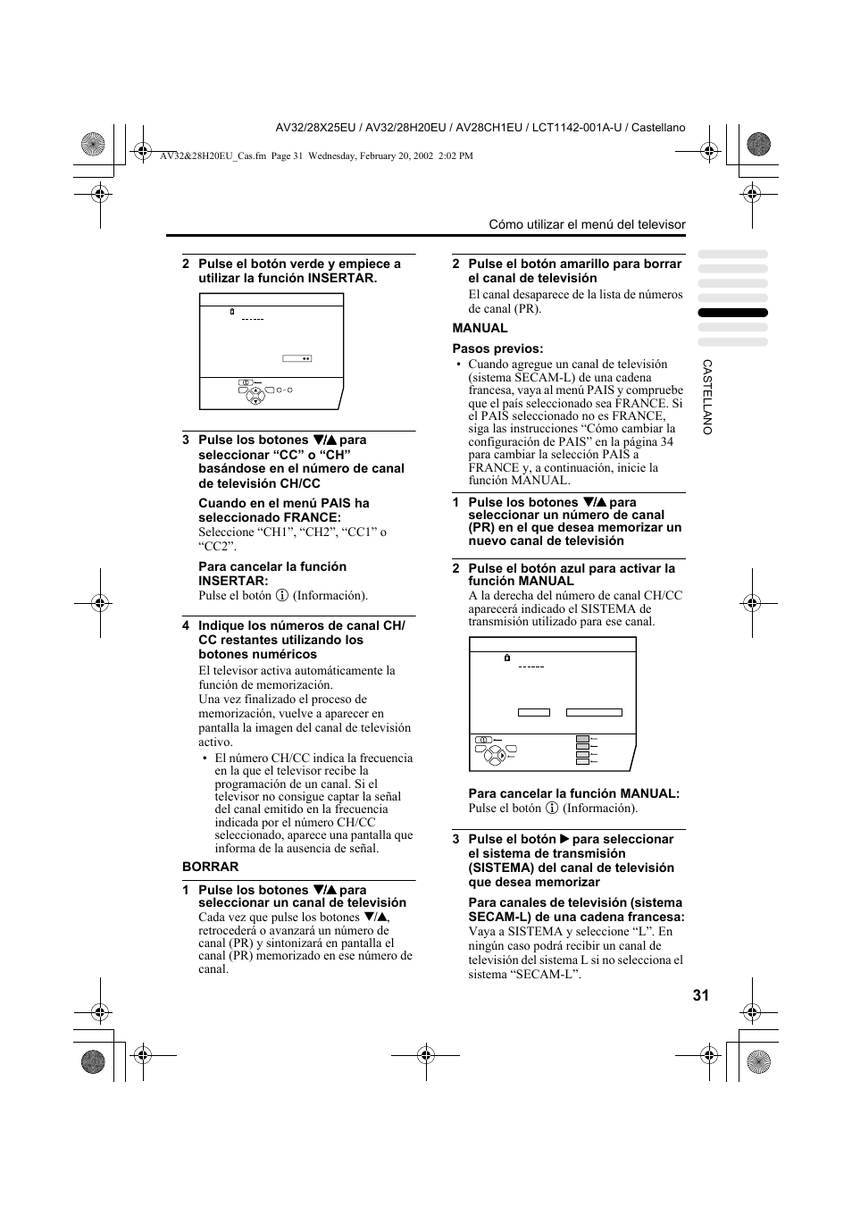 JVC AV28CH1EU User Manual | Page 217 / 327