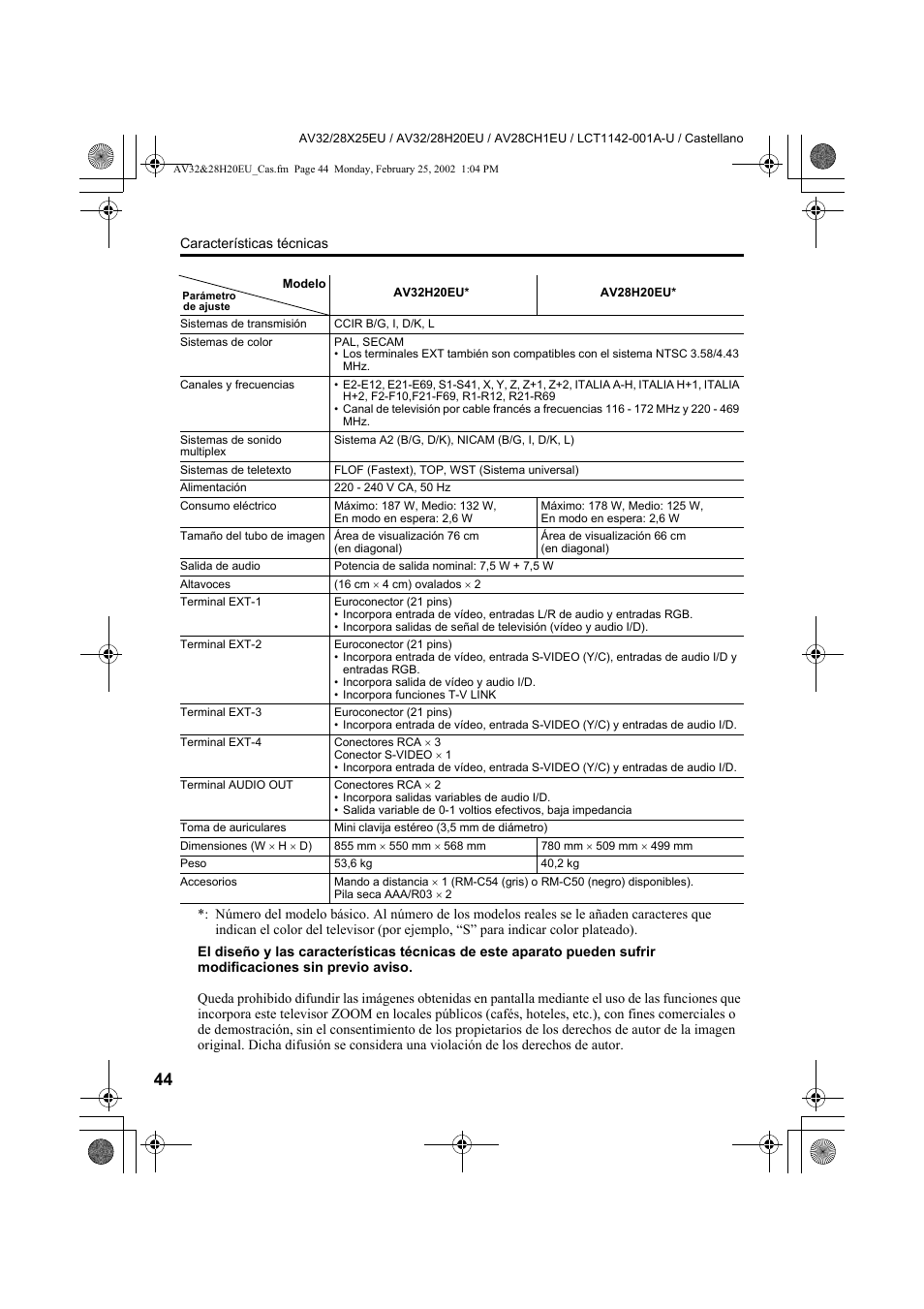 JVC AV28CH1EU User Manual | Page 230 / 327