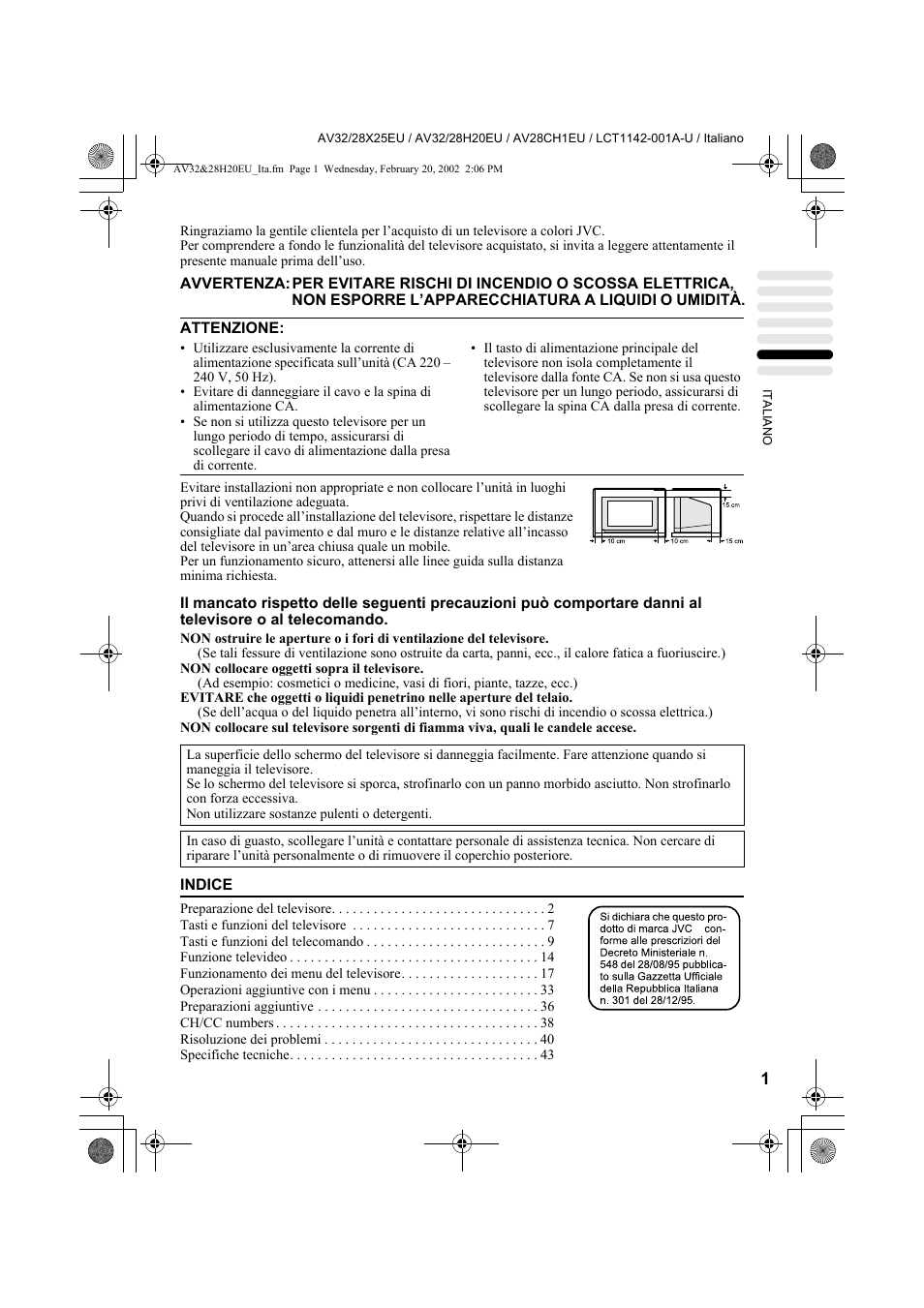 JVC AV28CH1EU User Manual | Page 233 / 327