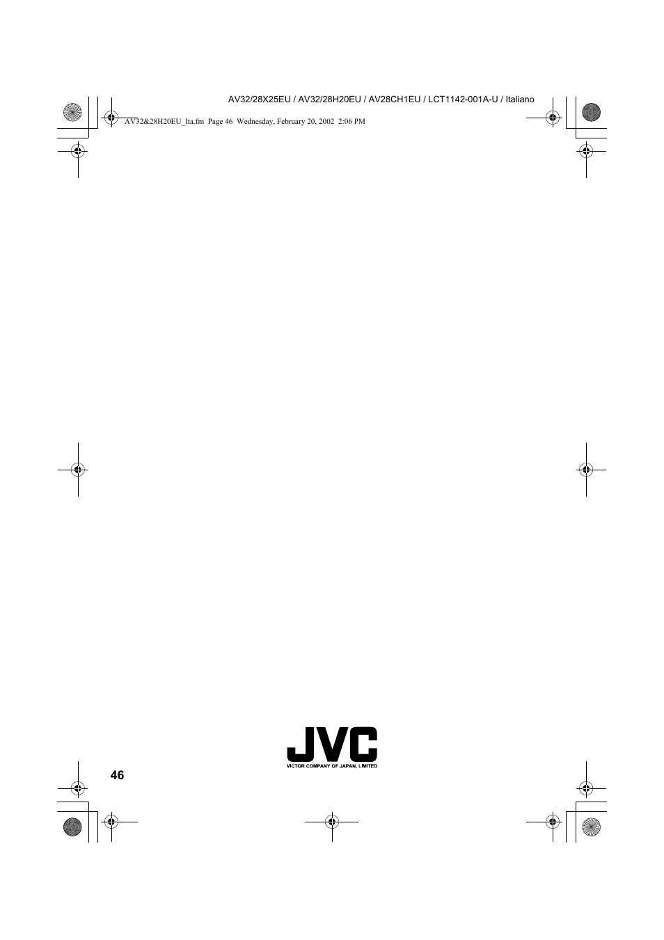 JVC AV28CH1EU User Manual | Page 278 / 327