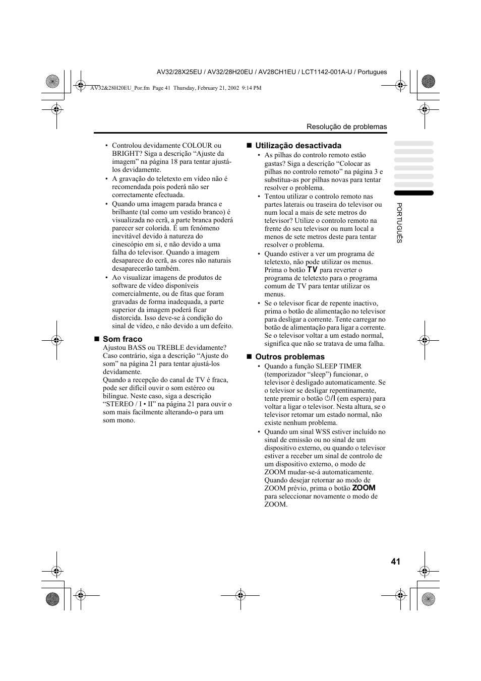 JVC AV28CH1EU User Manual | Page 319 / 327