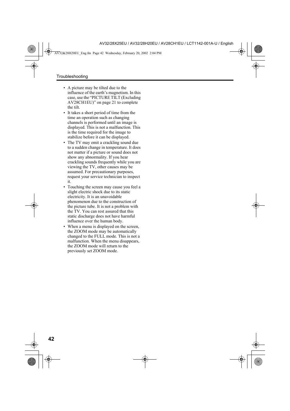 JVC AV28CH1EU User Manual | Page 44 / 327