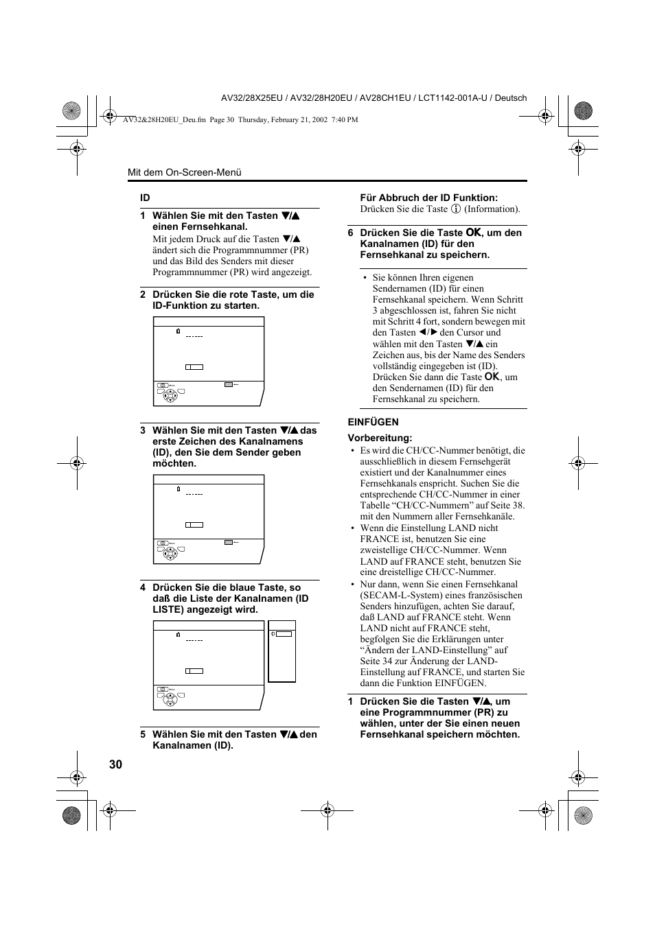 JVC AV28CH1EU User Manual | Page 78 / 327