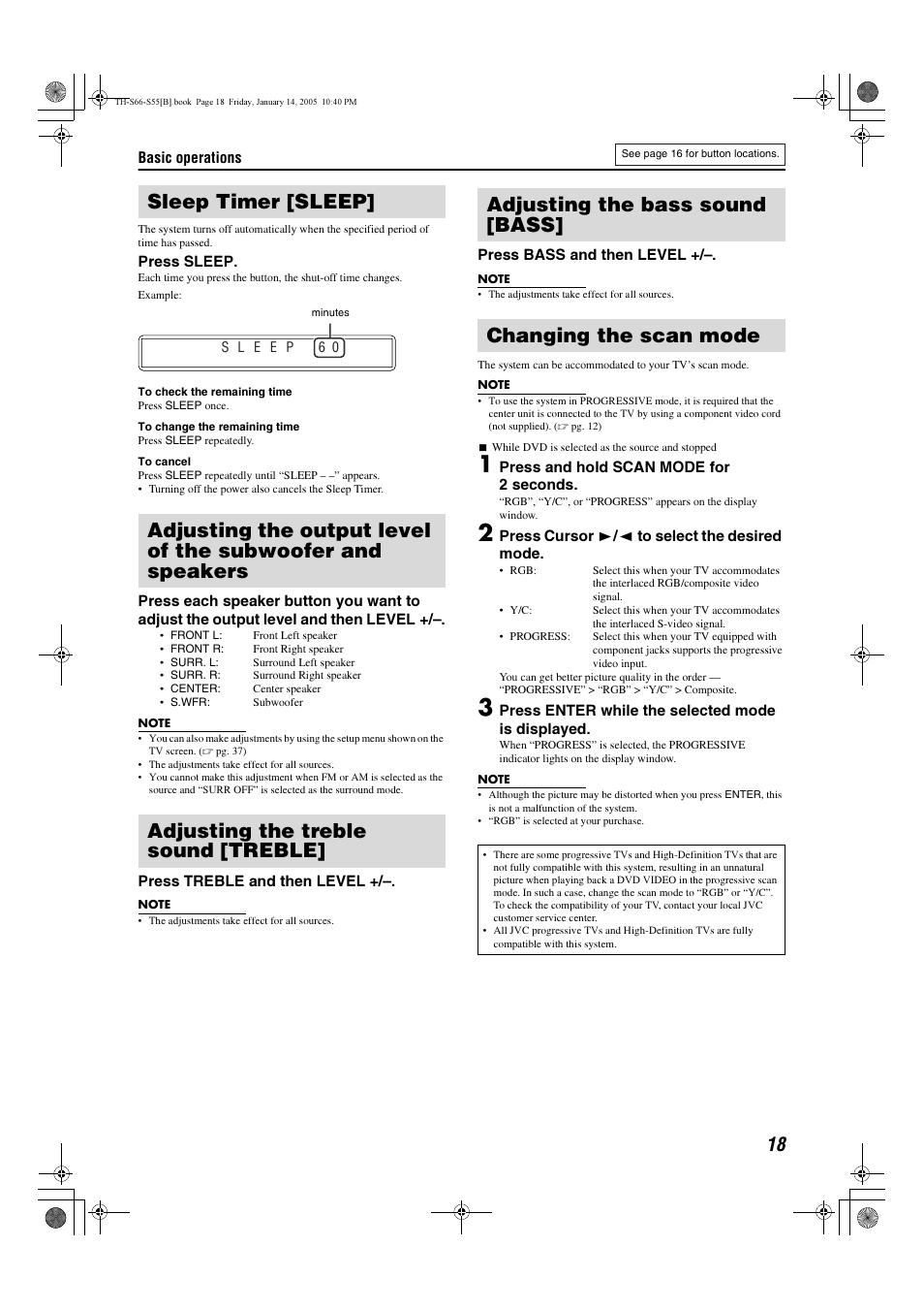 JVC TH-S66 User Manual | Page 21 / 49