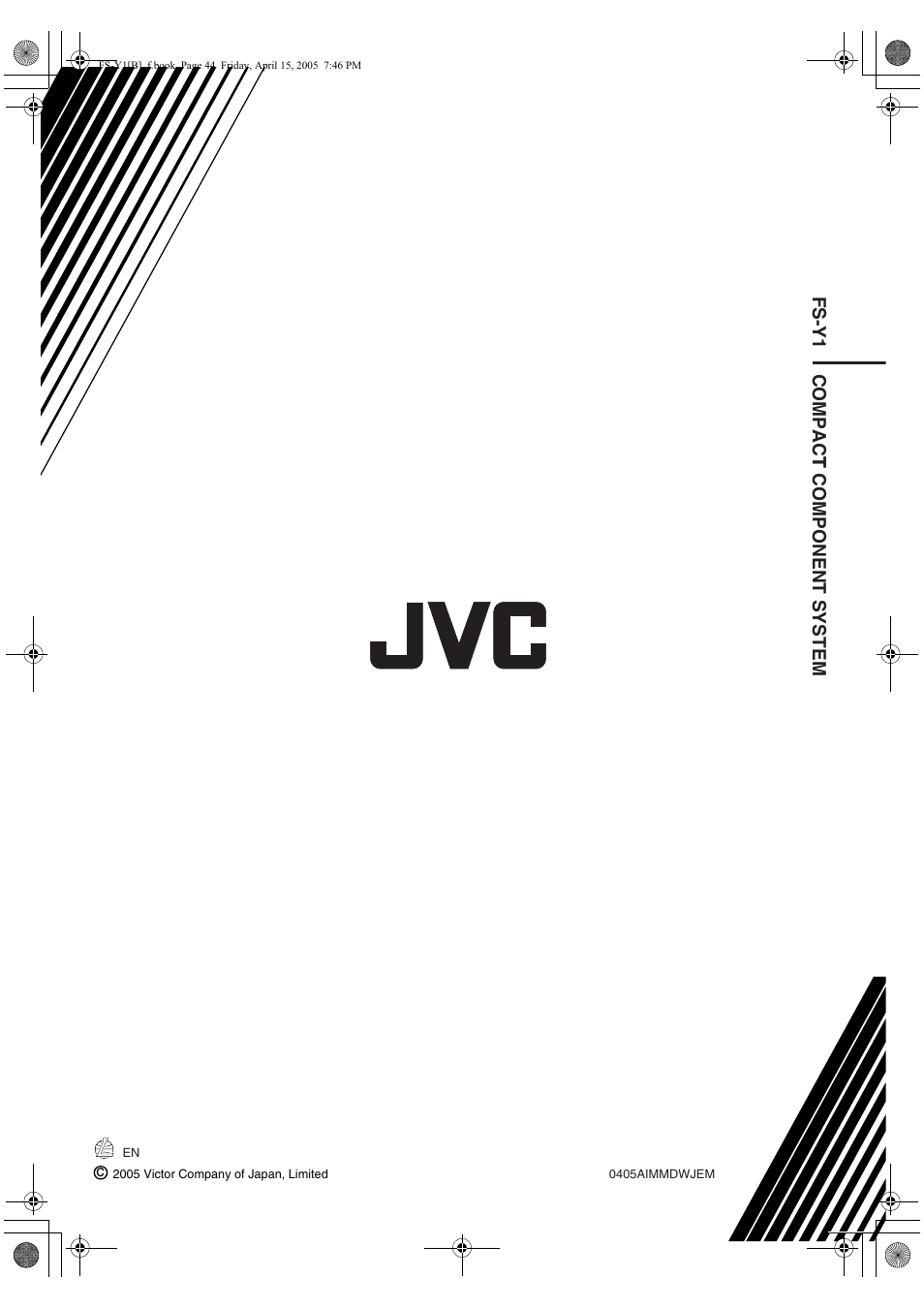 Fs-y1 compact t component system | JVC 0405AIMMDWJEM User Manual | Page 50 / 50