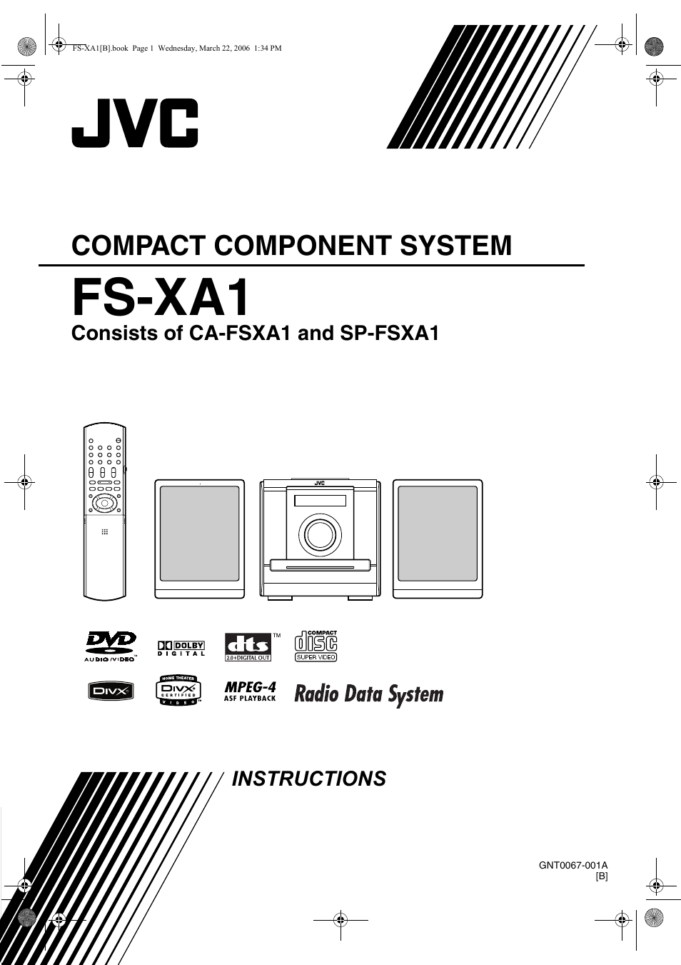 JVC CA-FSXA1 User Manual | 48 pages