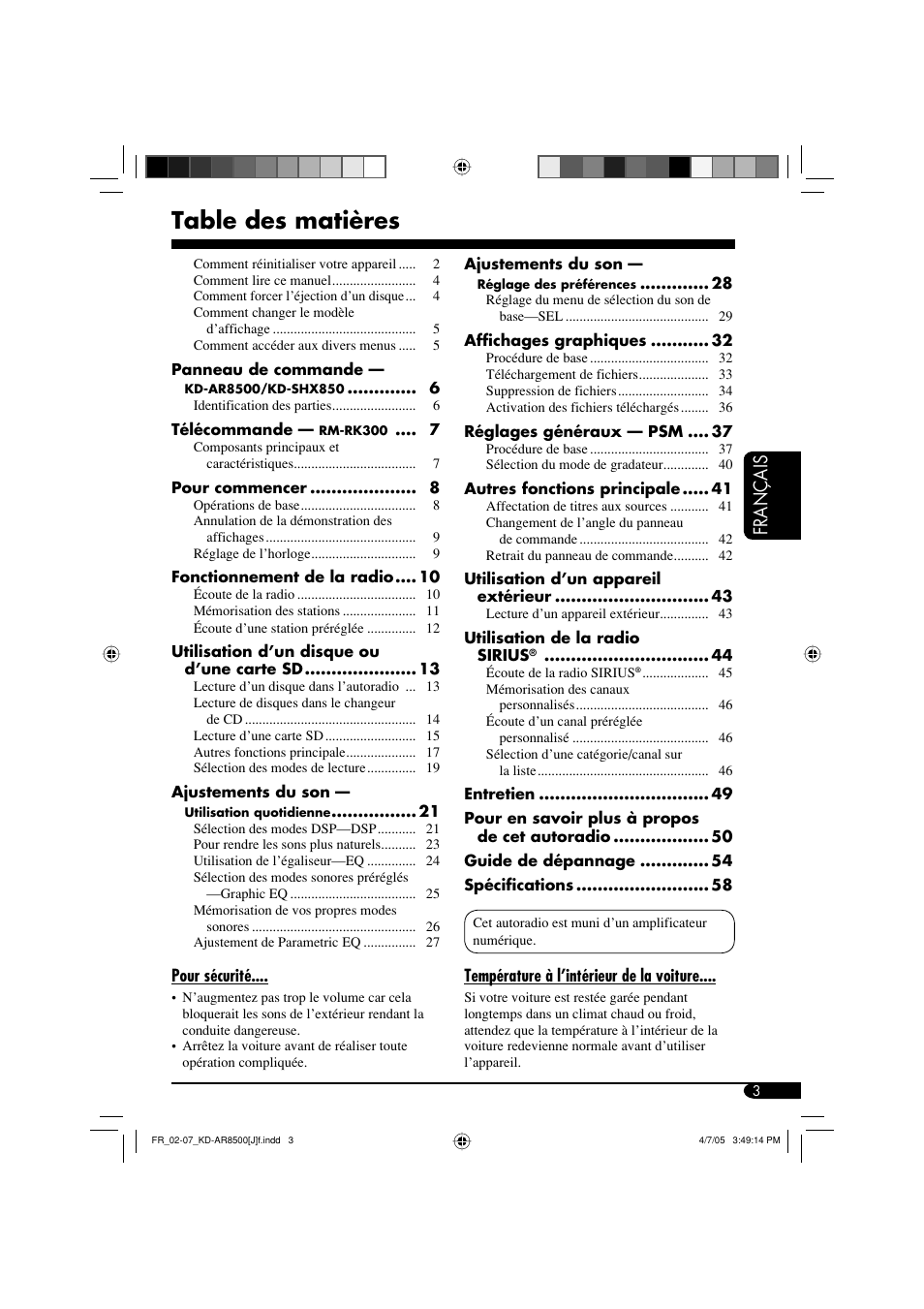 JVC KD-AR8500 User Manual | Page 119 / 177