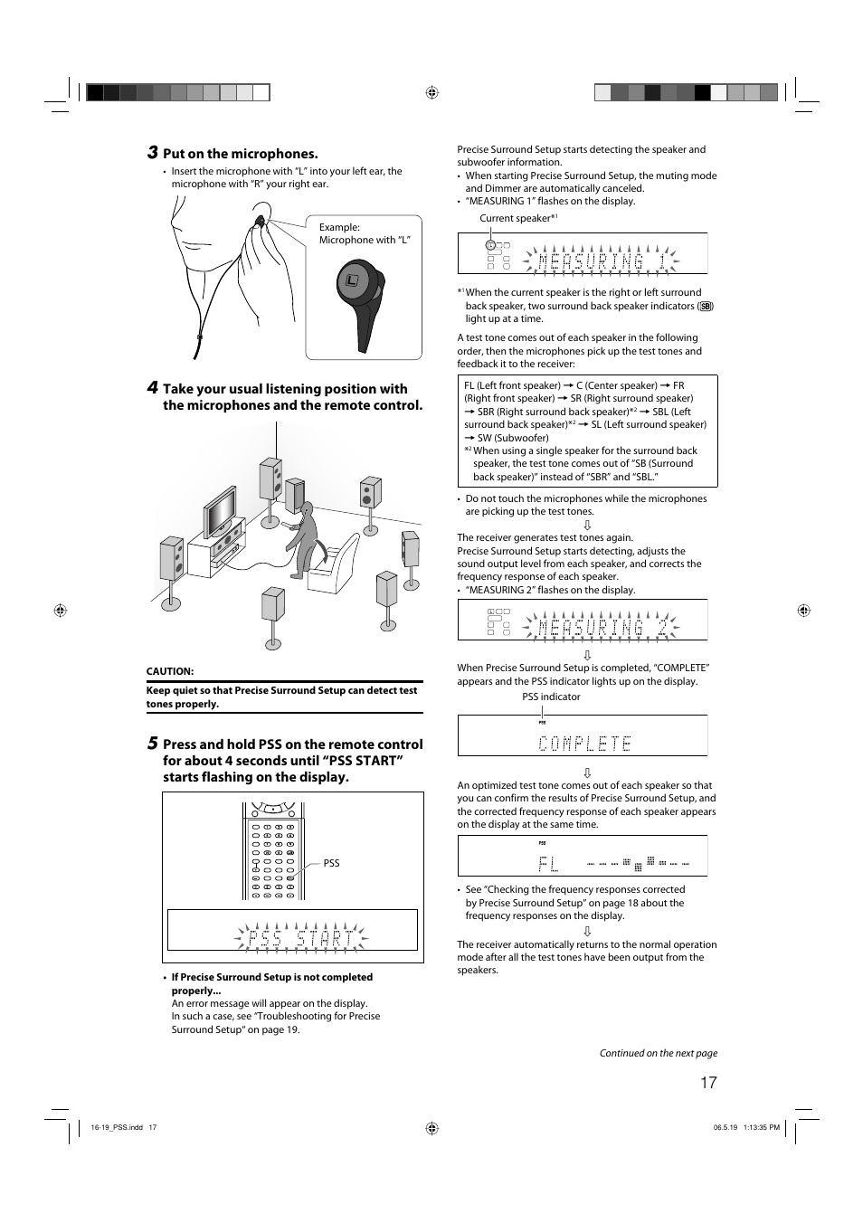 Put on the microphones | JVC RX-D411S User Manual | Page 19 / 60