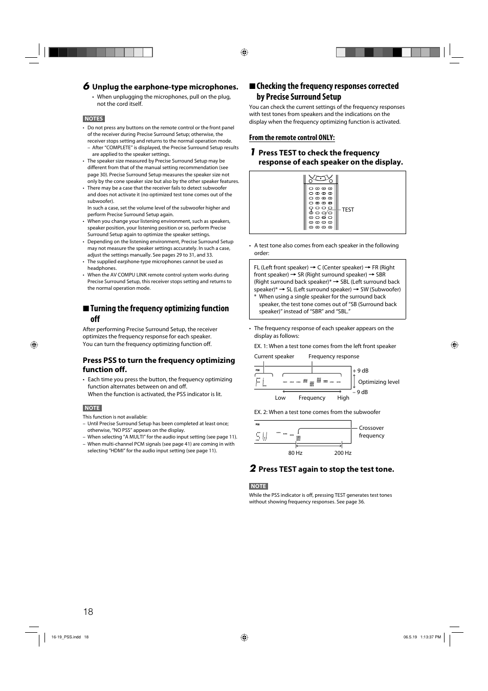 7 turning the frequency optimizing function off | JVC RX-D411S User Manual | Page 20 / 60