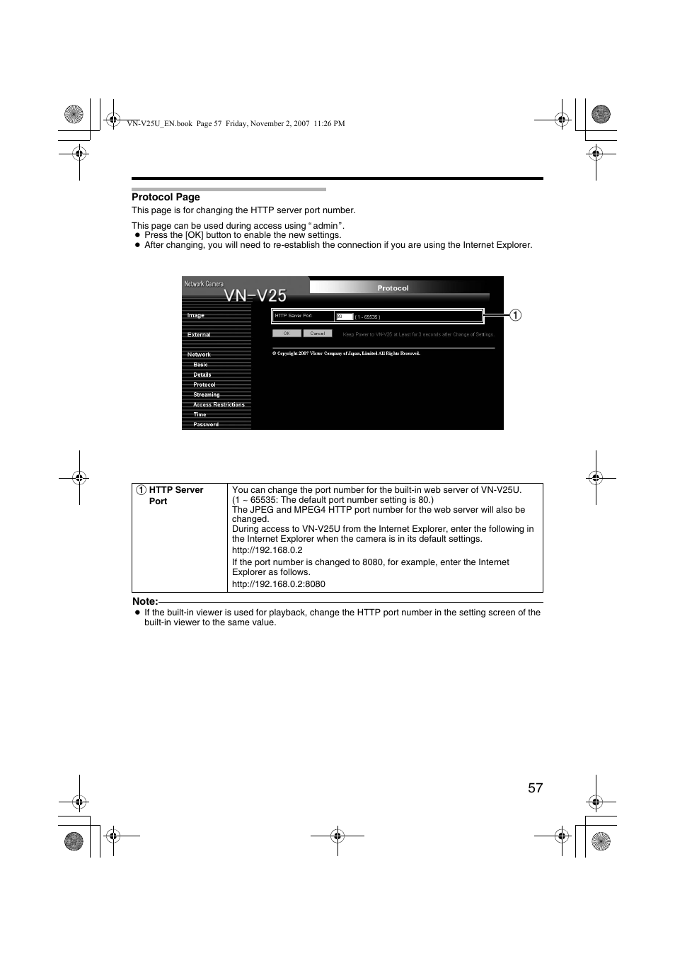 JVC VN-V25U User Manual | Page 57 / 92