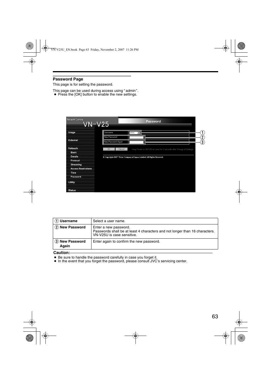 JVC VN-V25U User Manual | Page 63 / 92