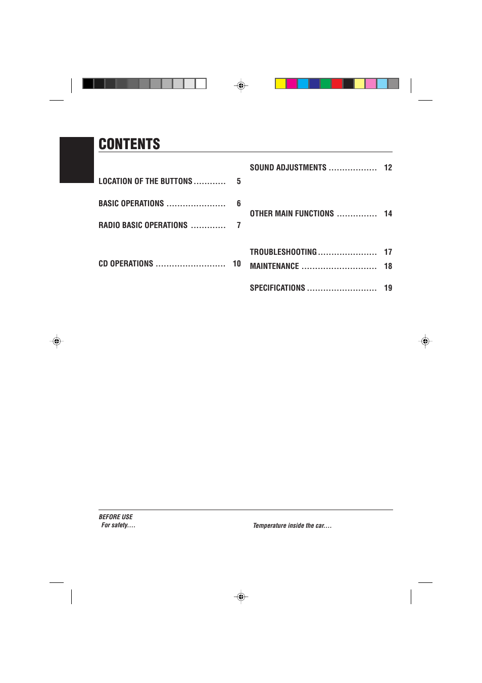 JVC KD-S717 User Manual | Page 4 / 24