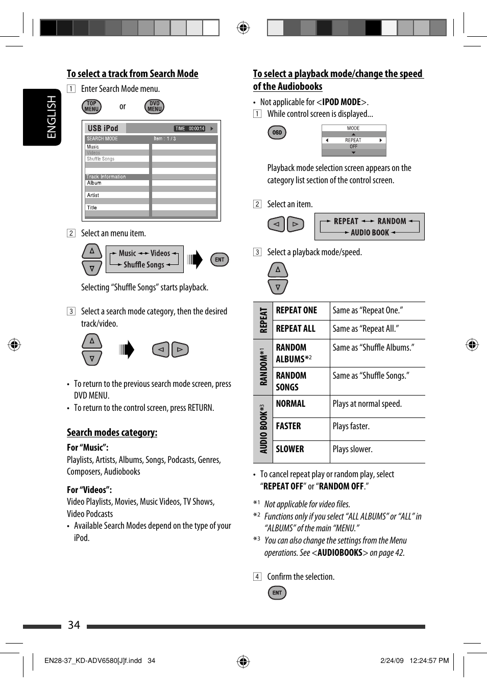34 english | JVC KD-ADV6580 User Manual | Page 34 / 181