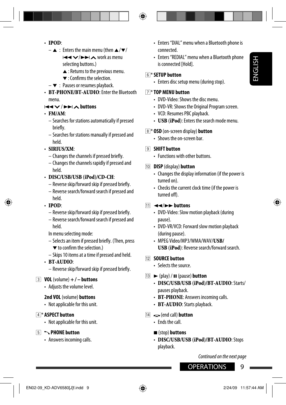 9operations english | JVC KD-ADV6580 User Manual | Page 9 / 181