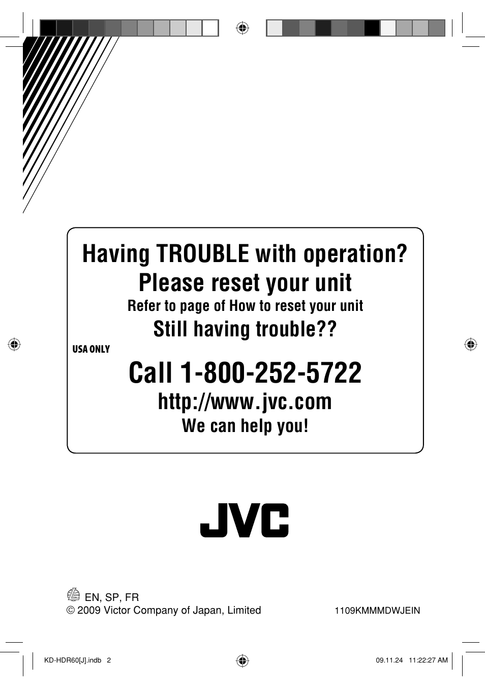 Still having trouble, We can help you | JVC LVT2095-001A User Manual | Page 136 / 136